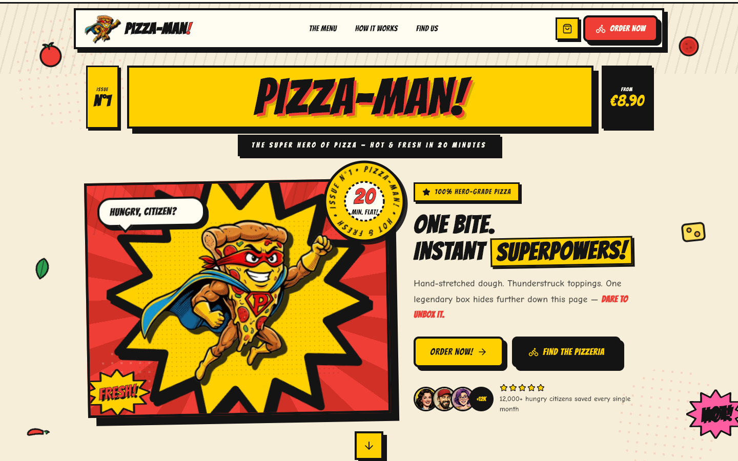 PIZZA-MAN!